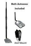 1000mw 1w 80211bg Usb Wireless Wifi Adapter With Original Alfa Screw on Swivel 9dbi Rubber Antenna And Window Mount strongest On The Market
