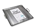 Chef King 7 Gauge Steel Griddle, 23 Inch x 23 Inch