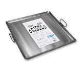 Chef King 7 Gauge Steel Griddle, 23 Inch x 23 Inch