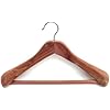CedarFresh Deluxe Cedar Coat Hanger with Fixed Bar