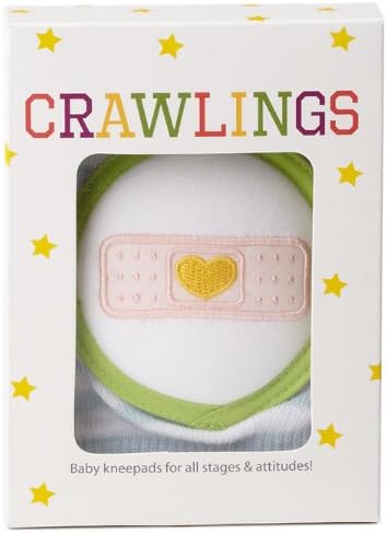 Crawlings Baby & Toddler Knee Pads (Yellow Bandage)