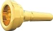 Denis Wick Gold-Plated Trombone Mouthpiece, 4.5AL