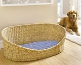 Hundekorb mit Kissen