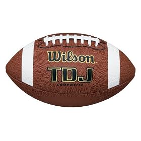 TDJ Composite Junior Game Ball Football by Wilson