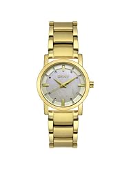 DKNY Womens NY4520 Crystal Accented Gold-Tone Stainless Steel Watch