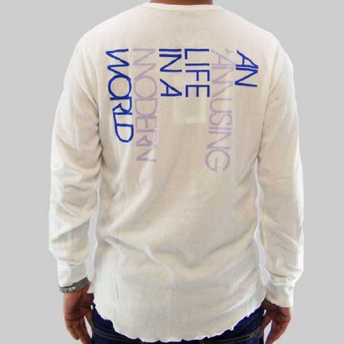 Modern Amusement モダン アミューズメント 63304 ライフ サーマル L/S Tシャツ ホワイト