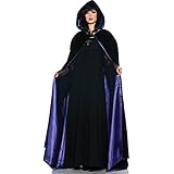 Velvet & Satin Hooded Cape