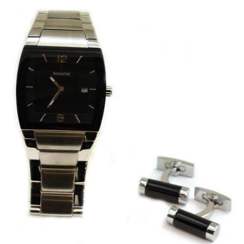 Accurist Gents Present Set 2 Tone View With Cufflink Reviews 4121z22YXNL Accurist Gents Present Set 2 Tone View With Cufflink Reviews