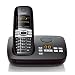 Gigaset C610A schnurlos Telefon (4,6 cm (1,8 Zoll) TFT-Farbdisplay, Freisprecheinrichtung, Anrufbeantworter) pianoschwarz