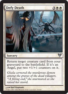 Magic: the Gathering - Defy Death (16) - Avacyn Restored On Sale
