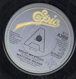 BREAK MY STRIDE 7 INCH (7" VINYL 45) UK EPIC 1983