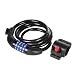 Silverline 446791 Combi Bike Lock 10 x 1200 mm