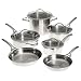 Calphalon Contemporary Stainless 10-Piece Cookware Set