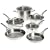 Calphalon Contemporary Stainless 10-Piece Cookware Set