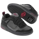 Heelys Kids Fleet Pre/Grade (Black/Charcoal/Red 4.0 M)