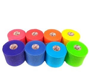 Mueller Rainbow Pack of Sports Pre-Wrap (8 colors!)