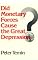Did Monetary Forces Cause the Great Depression?