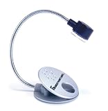2 LED Flex-Neck Reading Light: Black