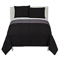 Home Percale Comforter Set - Ebony