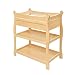 Natural Sleigh Changing Table