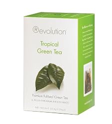 Revolution Tea Tropical Green Tea, 16-Count Teabags (Pack of 6)
