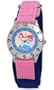 Disney Kids' D042S503 Princess Time Teacher Pink Velcro Watch