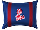 Mississippi 'Ole Miss' Rebels ( University Of ) NCAA Sideline Pillow Sham