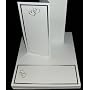 80 Wilton Sweet Hearts Silver White Wedding Program Kit