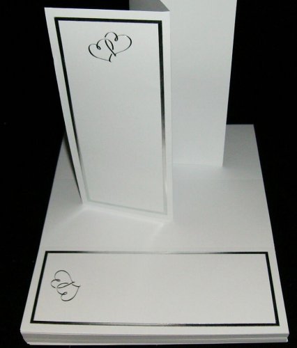 External hard drive:80 Wilton Sweet Hearts Silver White Wedding Program Kit