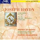 Joseph Haydn: London Symphonies Nos. 101 and 102 by Eric Mathot, James Munro, Margaret Urquhart, Tom DeVaere, and Alain DeRijckere