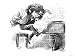 Anton Rubinstein Over-Enthusiastic Pianist Plays a Tune Giclee Poster Print, 12x9