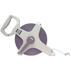 CST Berger 82-30010B 300ft Nylon-Clad Steel Zip-Line, 82-Series Open Reel Tape in FEET... by CST/Berger