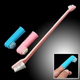 Picture 3 PCS Brushes Dog Cat Pet Hygiene Teeth Care Toothbrush