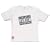 DribbleFactory Parental Advisory White T-Shirt (6 Months)