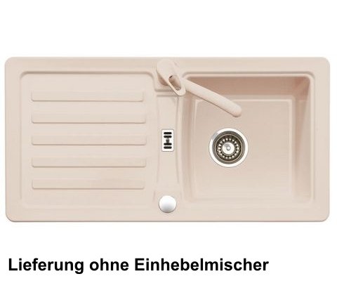 Eurodomo Einbauspüle Eurostone PRIMA 45 Granit Beige