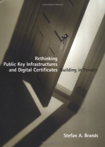 Rethinking Public Key Infrastructures and Digital Certificates 0262024918 pdf