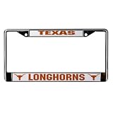 Texas Longhorns Chrome License Plate Frame