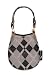 Kangaroo Universal Accessory Case for Cell Phones - Black/Gray Argyle