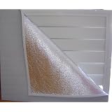 Battic Door Whole House Attic Ceiling Fan Shutter Seal, Fits up to 36" X 48" Attic Fan Shutters