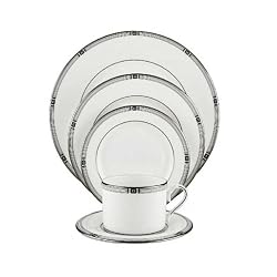 Lenox Westerly Platinum Bone China 5-Piece Place Setting, Service for 1