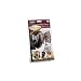 EZ Combs�"� Stretchable Double Combs - Caramel Bronze/Dazzling Silver