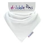 DribbleOns Bib  (White, 0-24 months)
