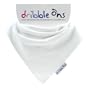 DribbleOns Bib  (White, 0-24 months)