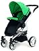 Petite Star Kurvi Match Pushchair Including Footmuff, Change Bag and Liner (Green)