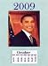 Miniature Barack Obama 2009 Calendar