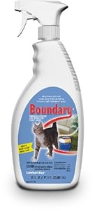 Lambert Kay Boundary Indoor/Outdoor Cat Repellent Pump Spray, 22-Ounce
