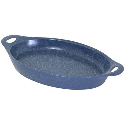 CorningWare Creations 24-Ounce Au Gratin Dish, Denim