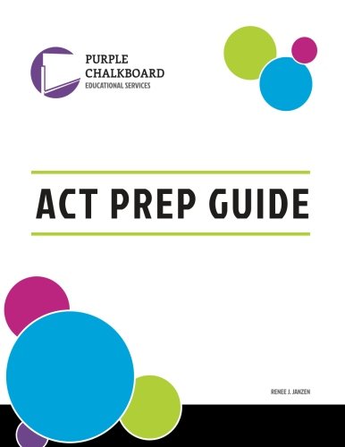 purple chalkboard act prep