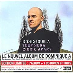 Tout sera comme avant - Edition limit�e 2 CD (1 CD bonus de 9 titres)
