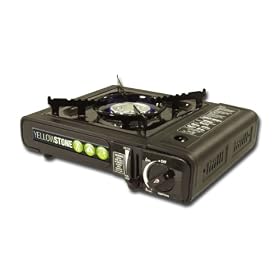 Yellowstone Portable Gas Stove - Black
